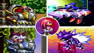 Sonic XG  All Bosses + Cutscenes & Good Ending (As Knuckles)