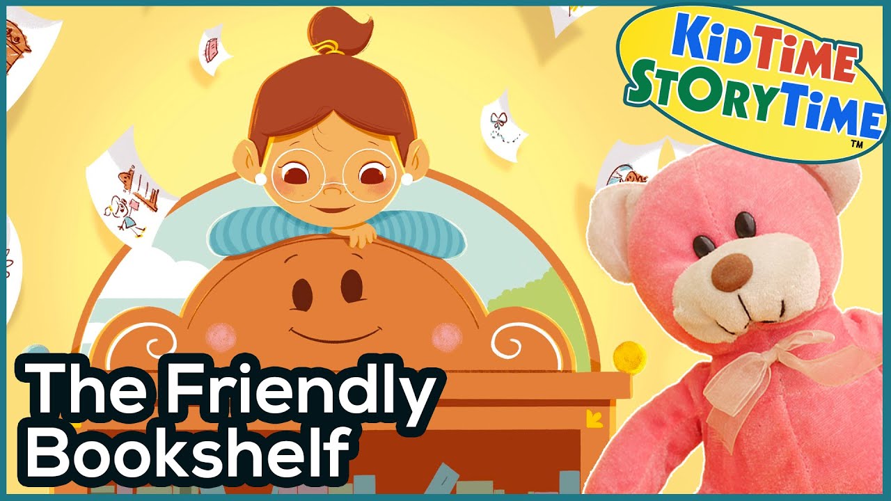 KidTime StoryTime Reads The Friendly Bookshelf | Online Read Aloud for Kids 