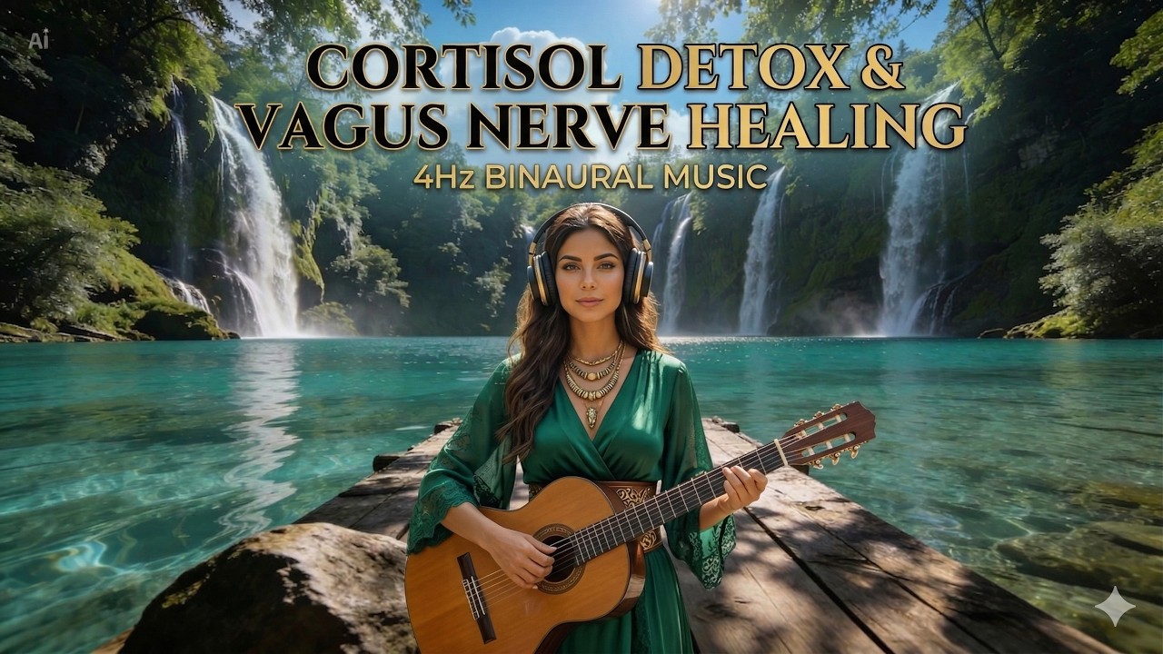Detox de Cortisol : 4Hz Binaural Beats for Deep Stress Relief with ...