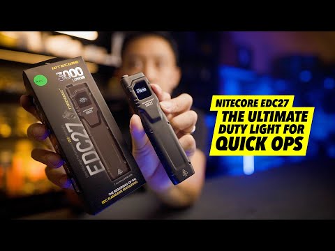 Ok, this is going to be tough to beat - Nitecore EDC27 (3000