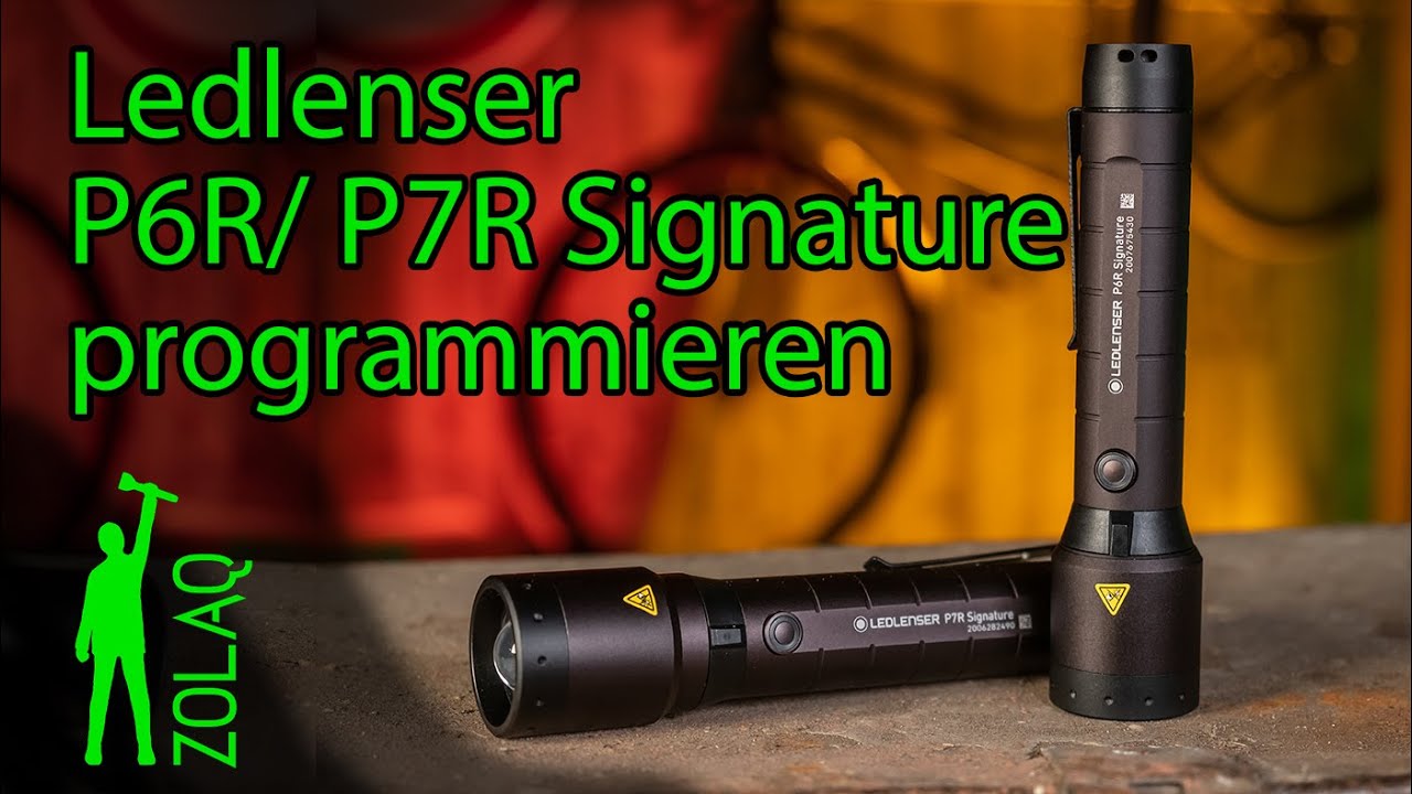Ledlenser Flashlight P7R Signature | Features | English