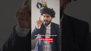 Genz vs Millennials | @saintinbaggy #genz #genzhumor #saintinbaggy #worklifebalance
