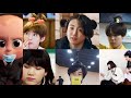 Bts members with cute  ponytailspigtails members with funny hairstyles edit 