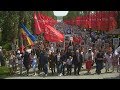 Шествие «Бессмертного полка» в Волгограде 9 мая 2019 года