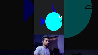 Drawing fish using canvas jetpack compose - takniki niga #androidjetpack #androidappdevelopment