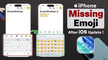 How To Fix Emojis Missing After iOS 26 Update!