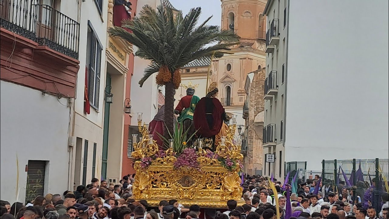 Semana Santa 2024, Encierro Cofradía de la Pollinica, Málaga