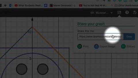Desmos - How to Share Your Graph