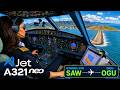 Flying To An Artificial Island Airport On The Black Sea 