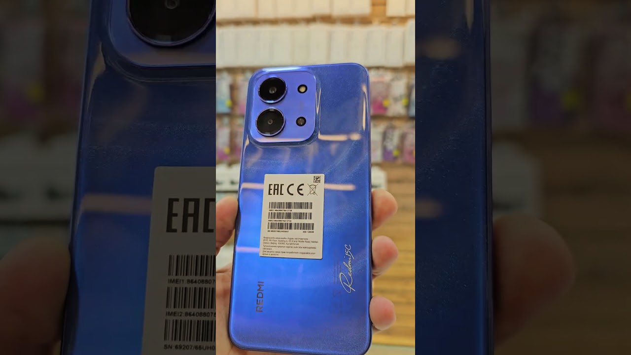 Redmi 15C Blue Color  