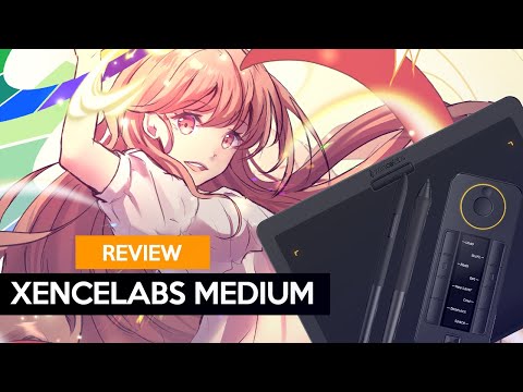 My New Tablet! Xencelabs Medium【Unboxing + Review】