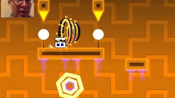Geometry Dash Level "Hexagon Hyperdrive" by: Mitchell 100% complete