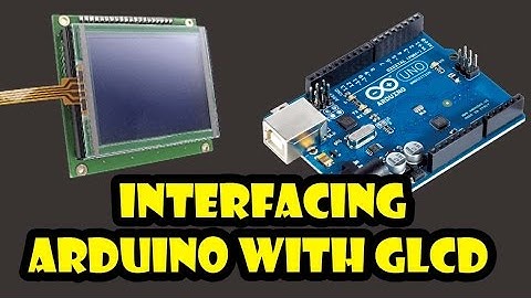 Interfacing of Arduino with GLCD