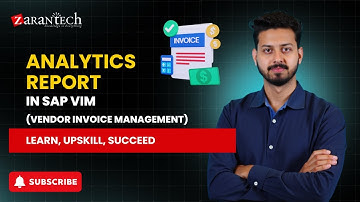 Analytics Report in SAP VIM | ZaranTech