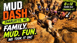 Our First Mud Dash 5k OCR in Charlotte, NC | Family Obstacle Course Adventure