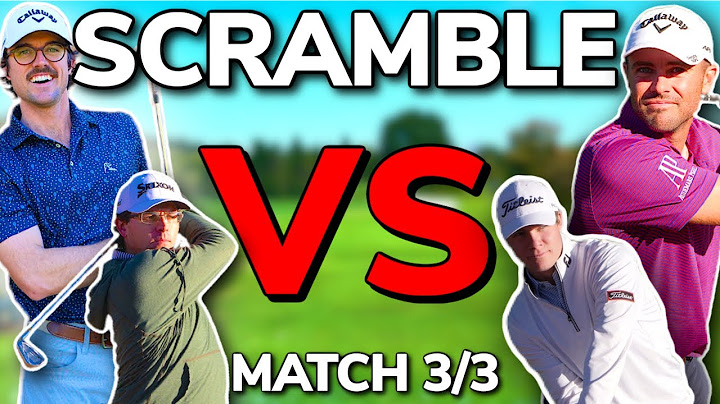 SHOWDOWN FINALE!! 2v2 Scramble. Team George VS Team Wesley! | Bryan Bros Golf