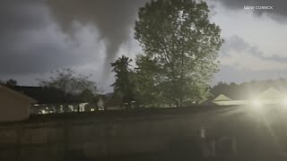 WHAS11 viewer details moments right before storm hit home, damaging it