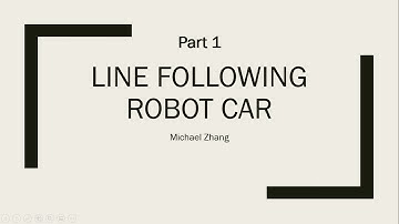 How to make a Line Following Robot Car Part 1
