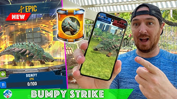 FINALLY UNLOCKING BUMPY IN JURASSIC WORLD ALIVE