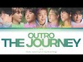 BTS 防弾少年団 Outro The Journey Color Coded Lyrics Jap Rom Eng mp3
