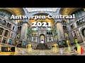 🇧🇪  Walking Tour Antwerpen-Centraal (Railway Station) - Antwerp, Belgium - 4K Ultra HD 60 (fps)