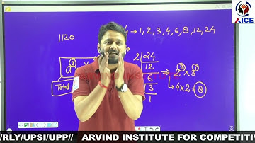 MATHS - "NUMBER OF FACTORS" PART-01 //SSC/BANK/UPP/CGL/MTS/RAILWAY/TET/CTET///