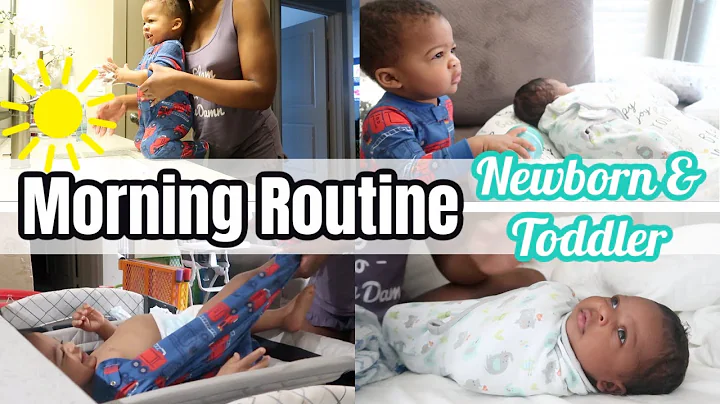 SOLO MOMMY MORNING ROUTINE 2020 | NEWBORN & TODDLER | 2 UNDER 2 | STAY AT HOME MOM
