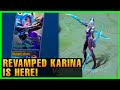 REVAMPED KARINA IS HERE! | MOBILE LEGENDS