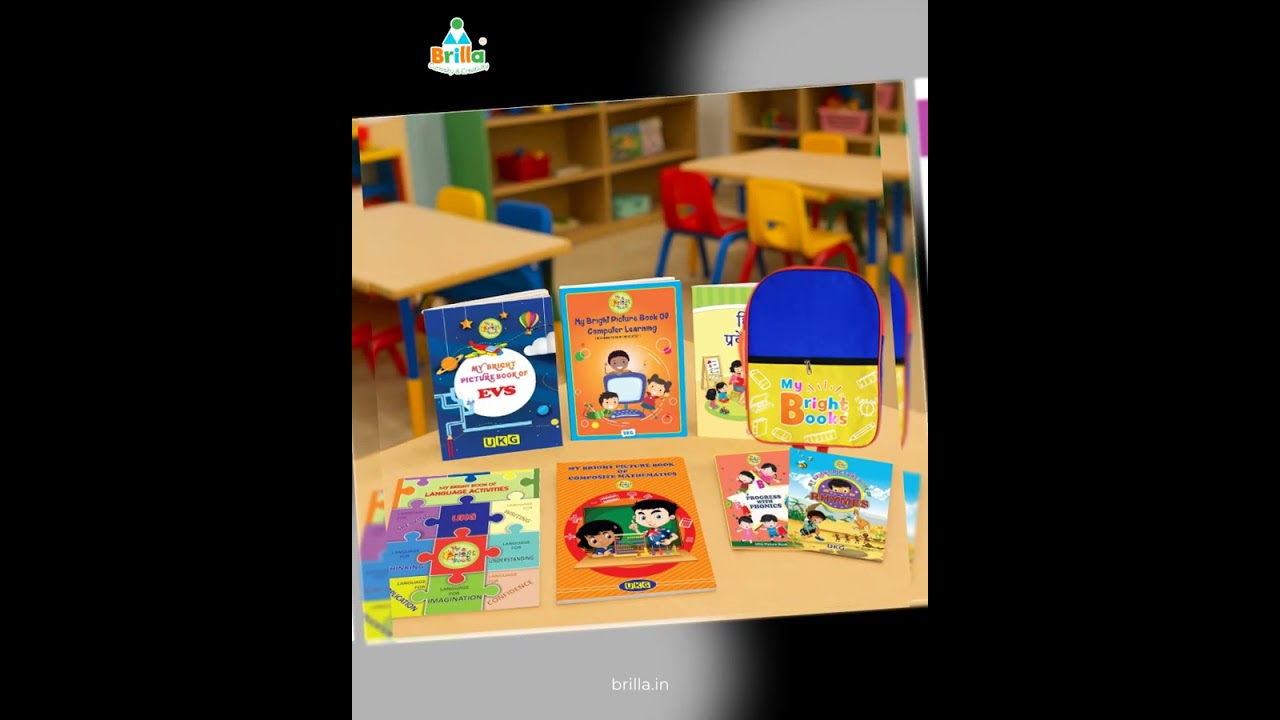 Preschool Books for UKG Book Set T3, Preschool Books