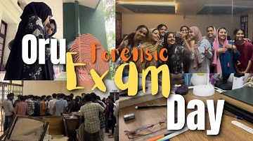 Oru forensic Exam day  🩺 | MBBS | Calicut Medical College | Afra Mujeeb 