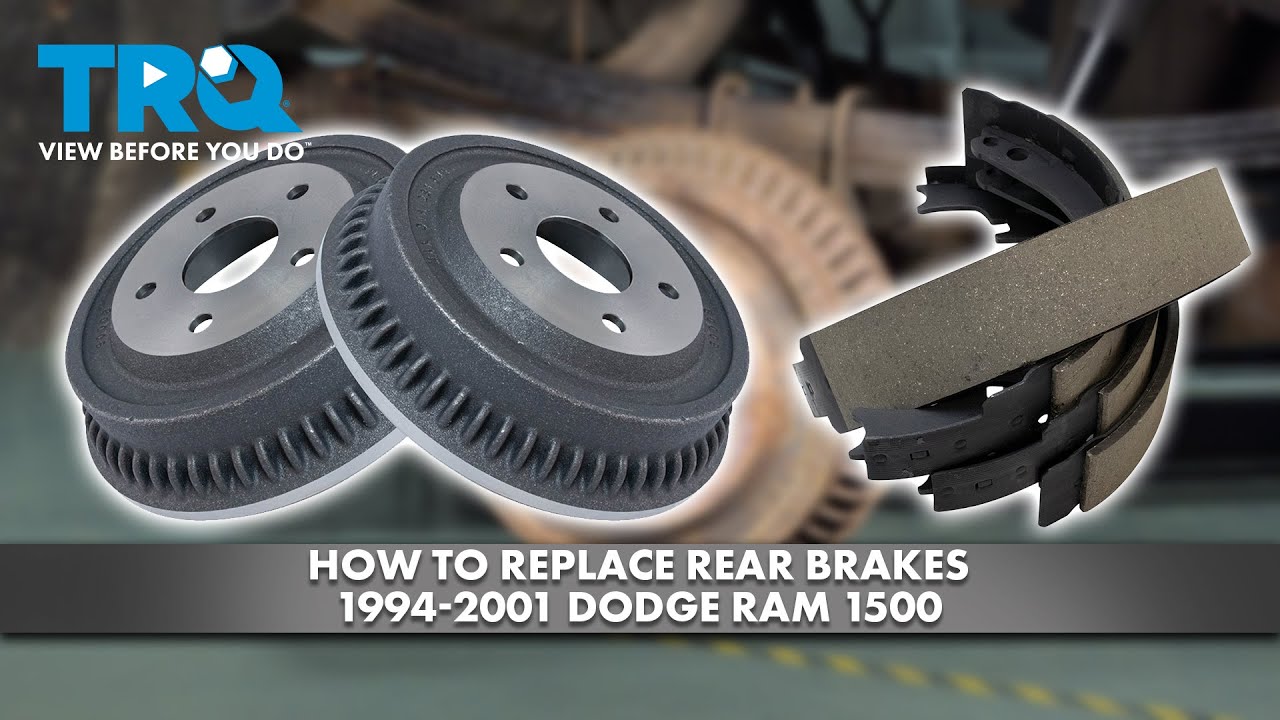 How to Replace Rear Brakes 1994-2001 Dodge Ram 1500