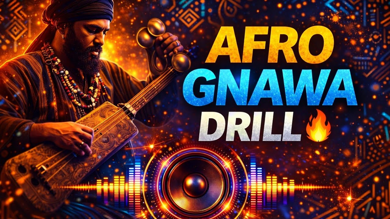 Afro Gnawa Drill Beat 🔥 Moroccan Tribal Drill Instrumental