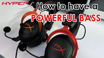 How to have a powerful BASS in your HyperX Cloud 2 wirless / wired headset