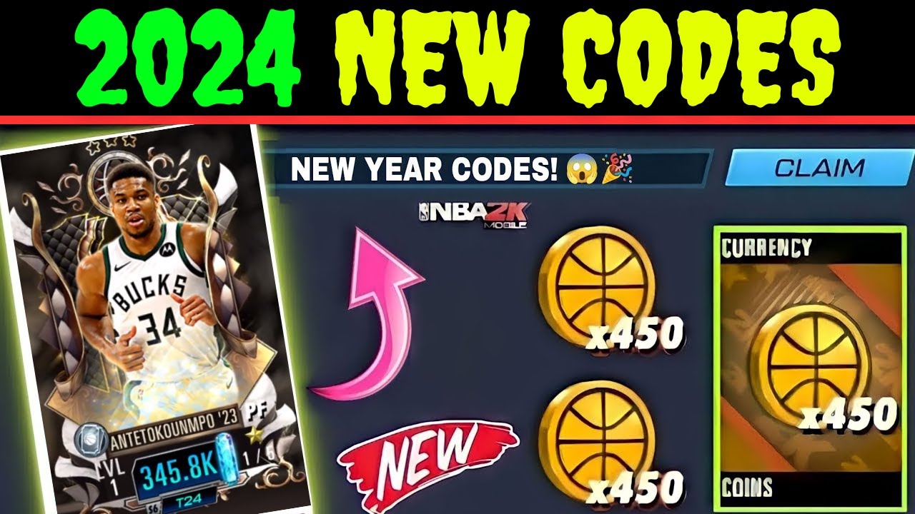 *New Year 2024* NBA 2K Mobile Codes (January 2024) Codes For NBA 2K
