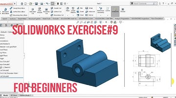 3D MODELLING | SOLIDWORKS EXERCISE#9 | FOR BEGINNERS