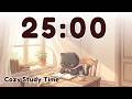 25 Minute Timer ✏️ Get Things Done with Mocha | Pomodoro Lofi for Classroom