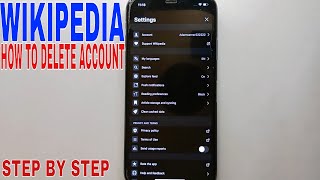 ✅  How To Delete Wikipedia Account 🔴