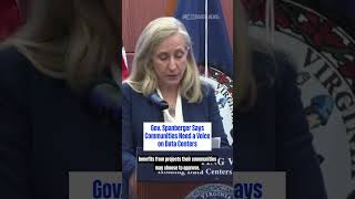 Gov. Spanberger Says Communities Need a Voice on Data Centers