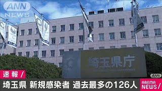 埼玉県でも過去最多126人感染確認　新型コロナ(2020年11月18日)