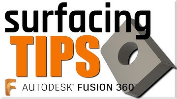 Fusion 360 CAM 3D Surfacing Tips! FF135