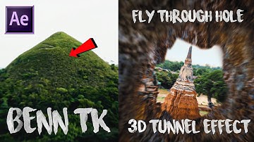 BENN TK FLY THROUGH HILL 3D TUNNEL EFFECT TUTORIAL | Bohol & Siargao Philippines Vlog After Effects