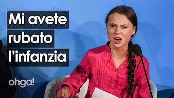 Quando Greta Thunberg ha parlato all ONU?