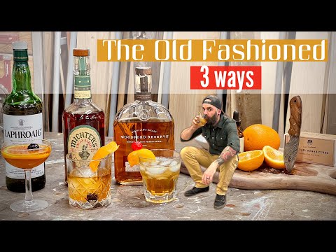 Ultimate Whiskey Old Fashioned || Whiskey Mixed Drinks at Home