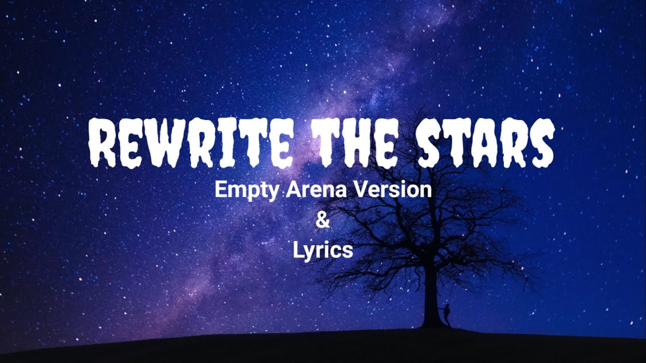 [🎧 Empty Arena] Rewrite The Stars - James Arthur & Anne-Marie ~ what if we rewrite the stars