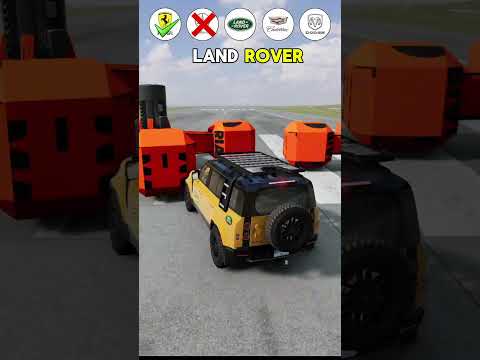 Who Stops Fastest from 200 MPH? Ultimate Brake Battle! Beamng Drive