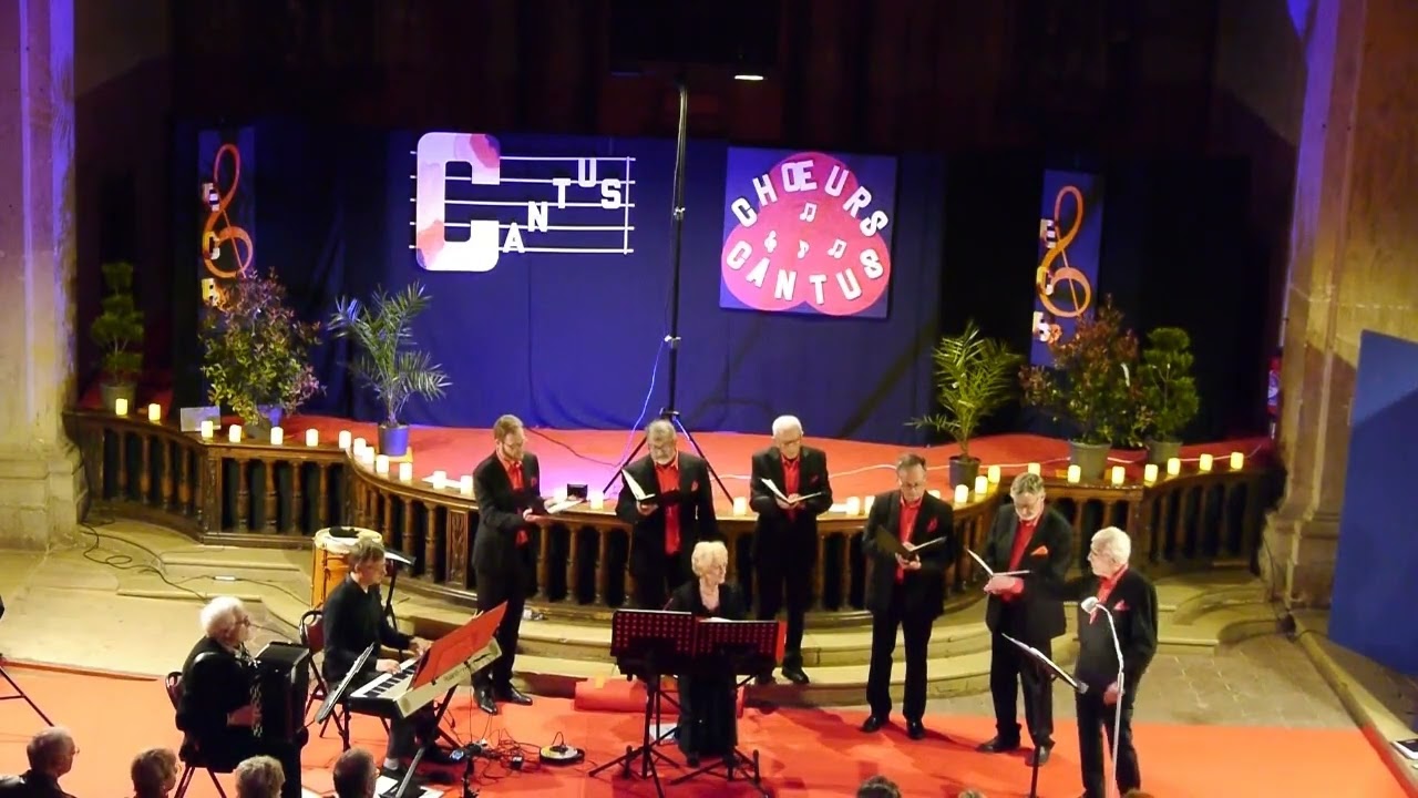 E. GRIEG TTBB  opus 30 N° 1 CANT'HOM concert 2023 Ich legte mich am Abend (baryton solo + 4V.H).