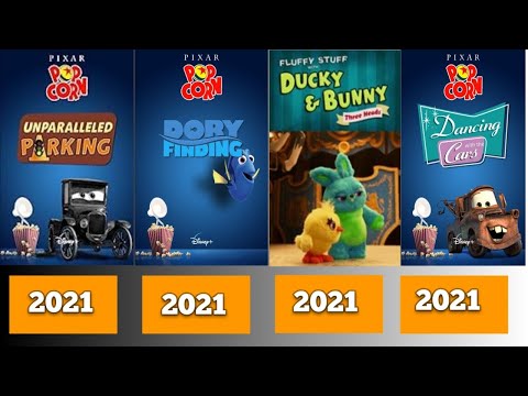 ALL PIXAR POPCORN SHORTS (2021)