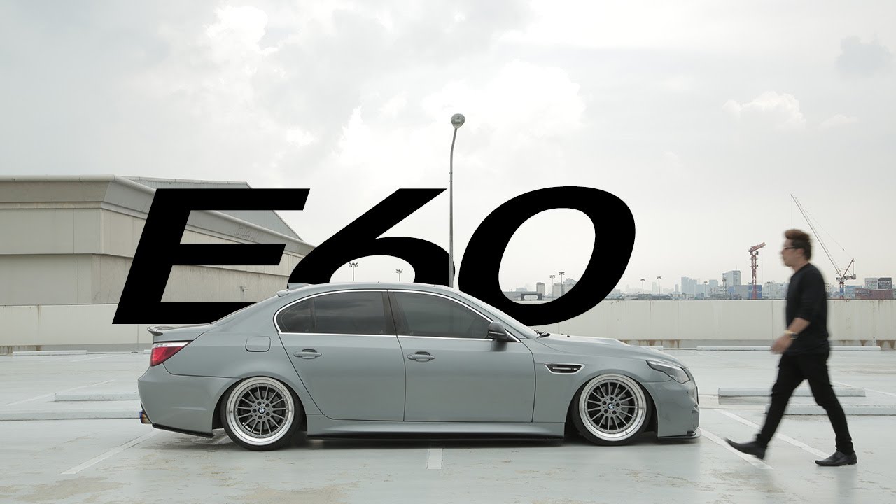 BMW / E60 / air suspension / Custom wheels 20'' 3 pieces / English Sub