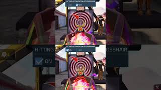 ✅Hitting Optimization Of Crosshair Setting In COD MOBILE BR #shorts #trending #codm