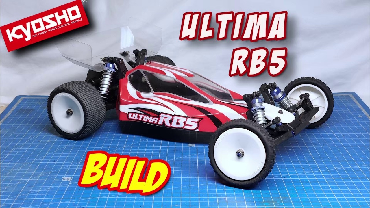 KYOSHO ULTIMA RB5 ホビーラジコン 🔧 BUILD : Kyosho Ultima RB5 from 2007 - YouTube